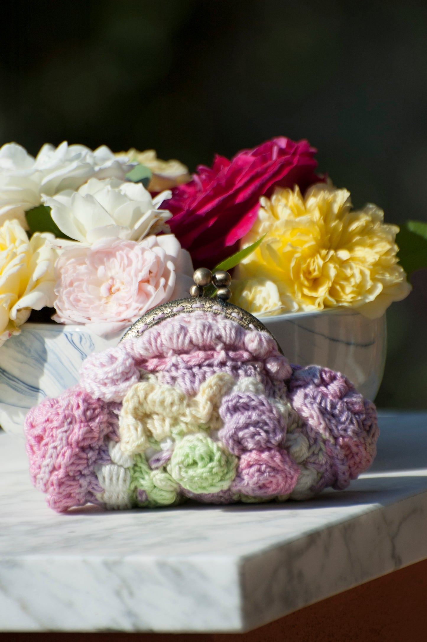 Borsellino vintage - schema uncinetto