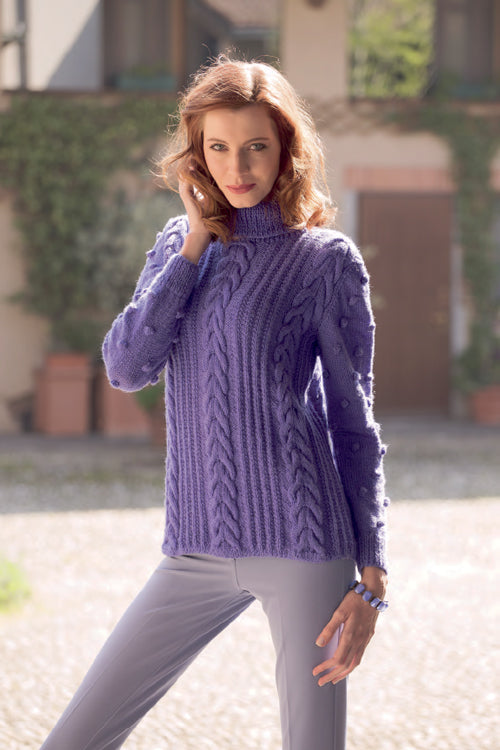 dolcevita Aran - schema maglia