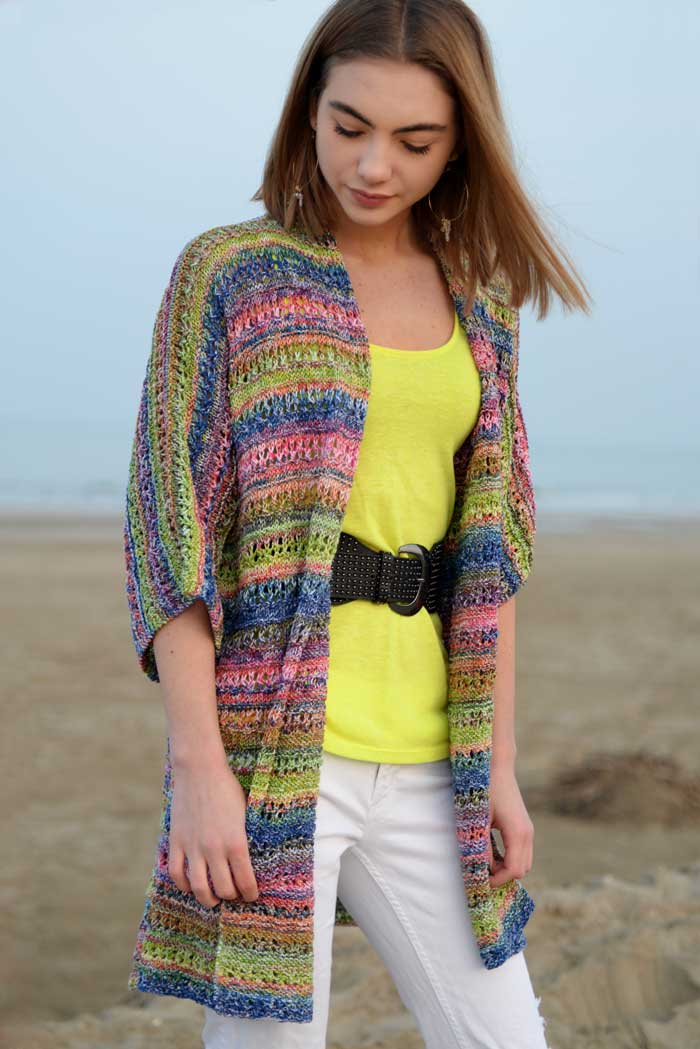 cardigan safari - schema maglia