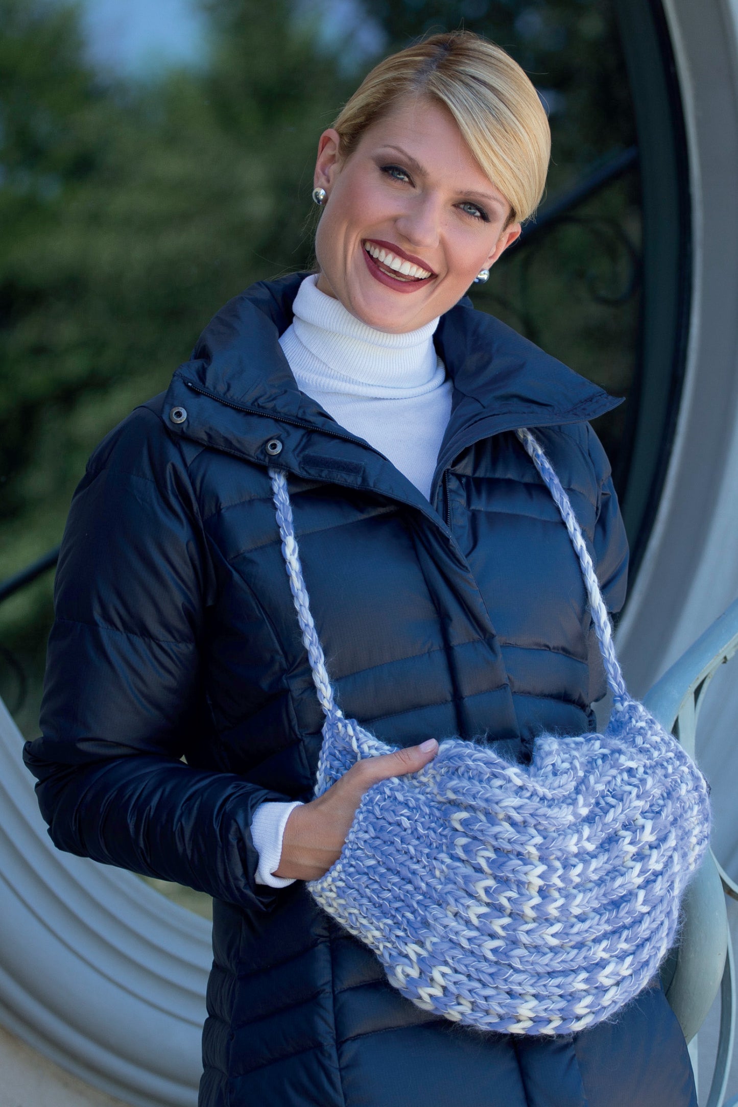 manicotto sfumato - schema maglia