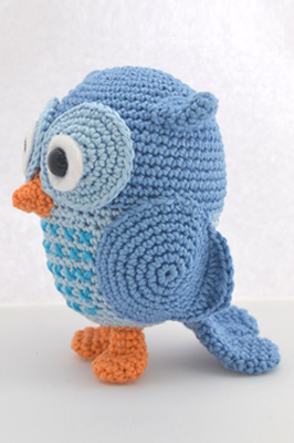 Gedeone il gufo fifone - schema uncinetto