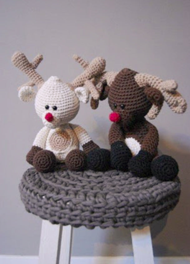 Rudolph la renna - schema uncinetto