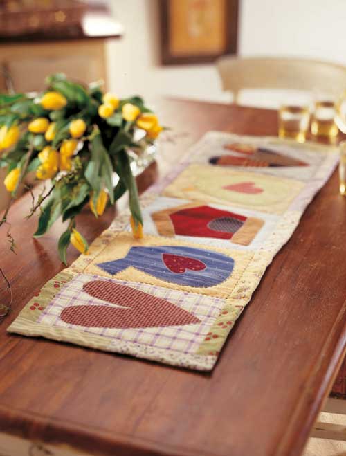 Table runner - schema cucito creativo