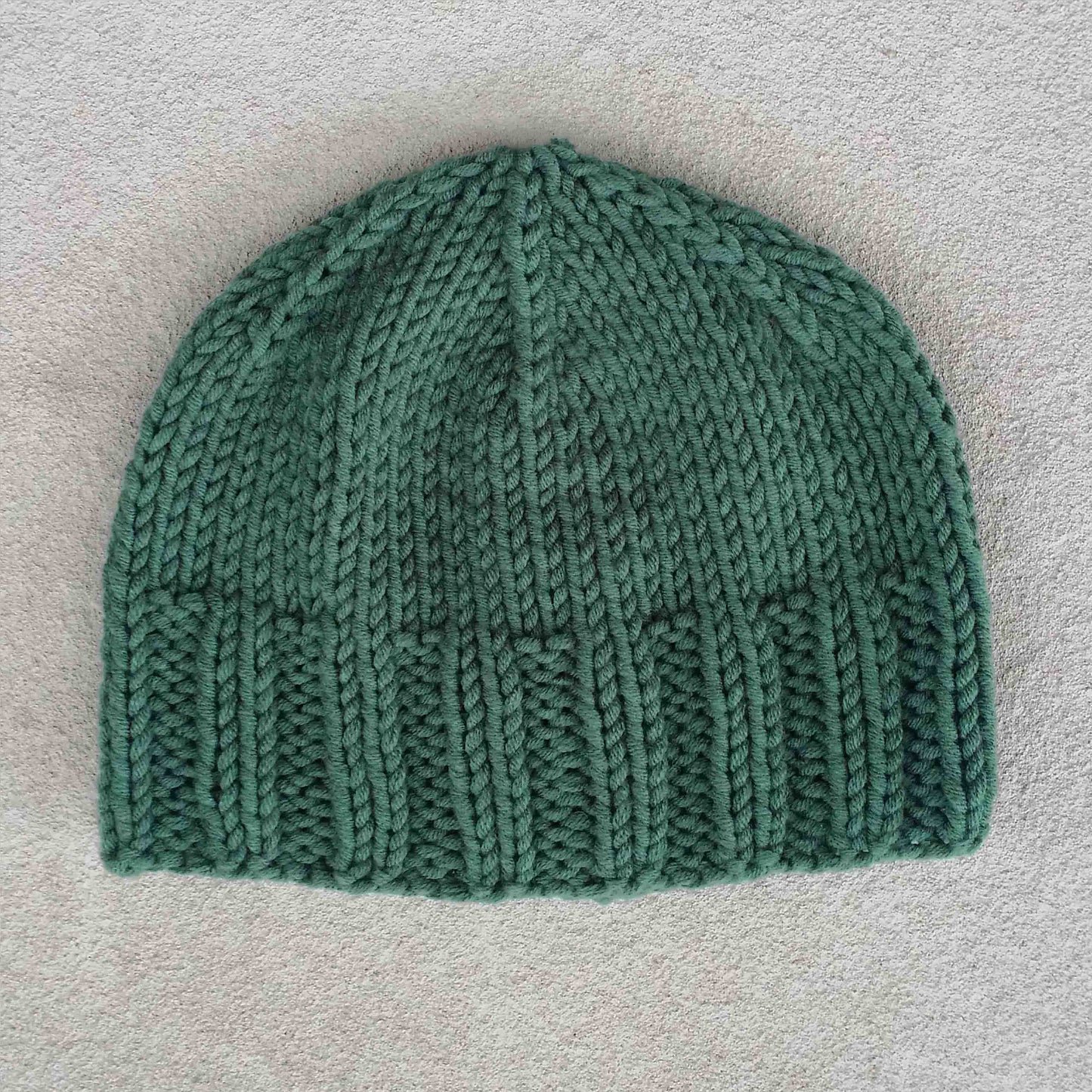 berretto basic - schema maglia