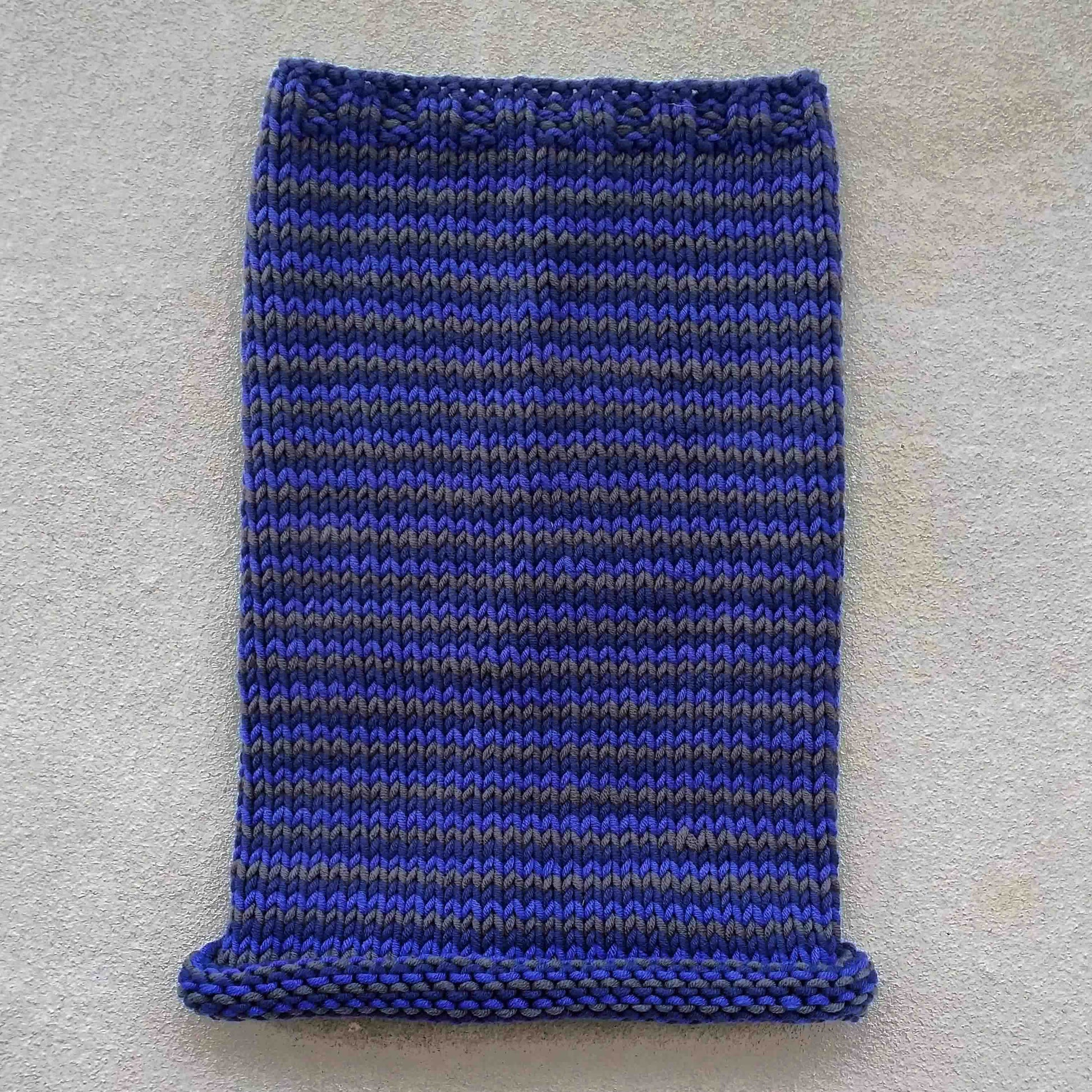 cappello/scaldacollo rasta - schema maglia