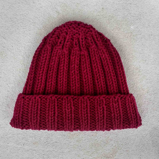 cappello coste classiche - schema maglia