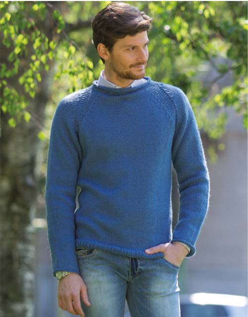 maglione classico casual - schema maglia