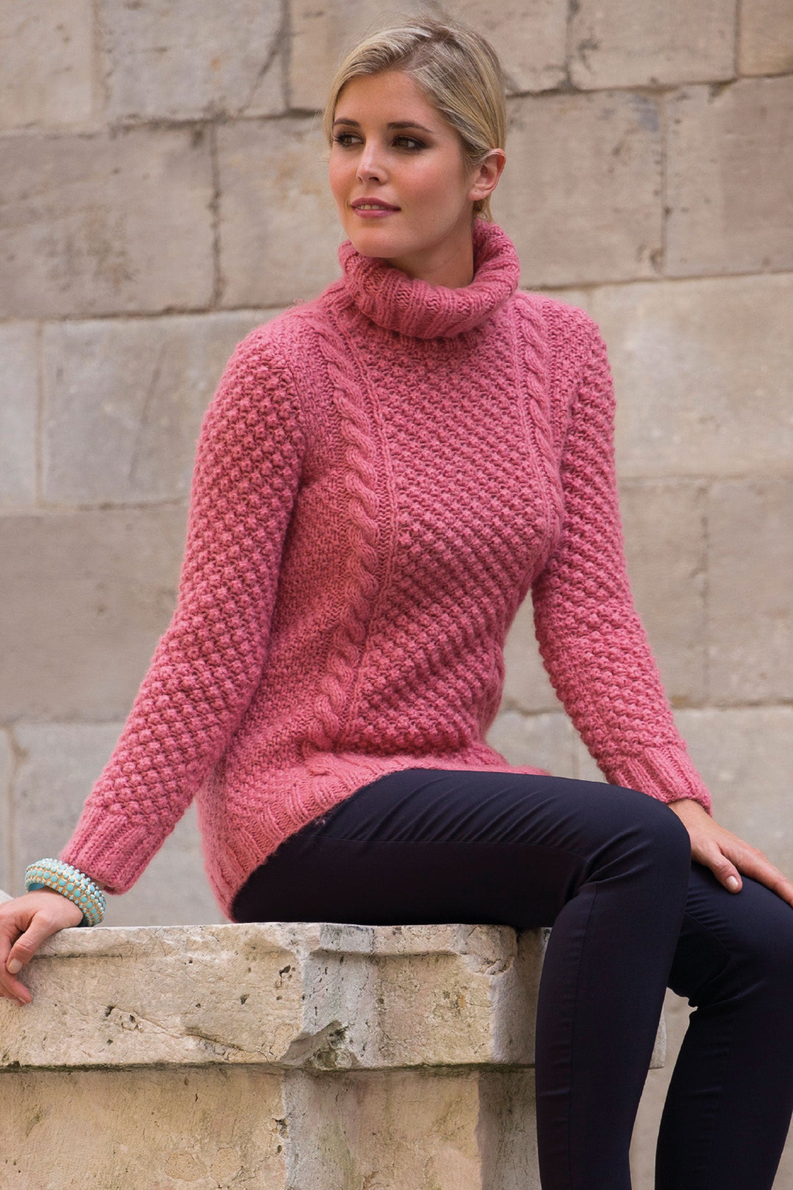 dolcevita romantico - schema maglia