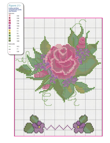 motivi fiori 2 - gallery - schema punto croce