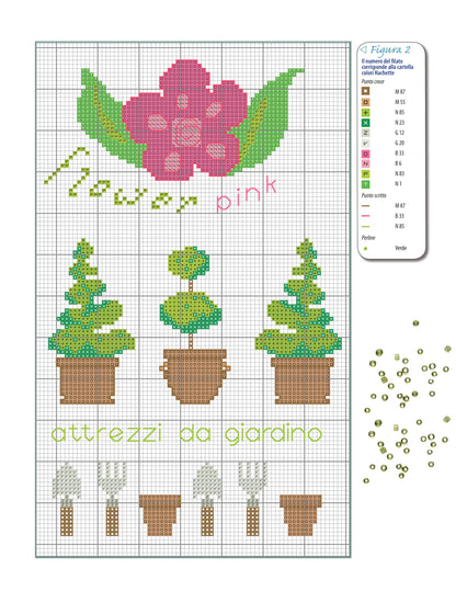 motivi giardino - gallery - schema punto croce