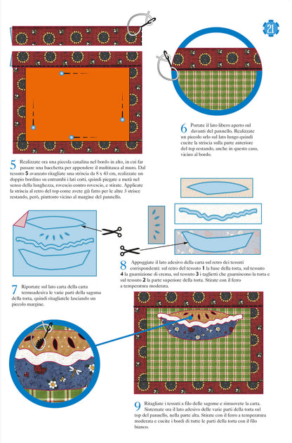 Multitasca in cucina - schema cucito creativo