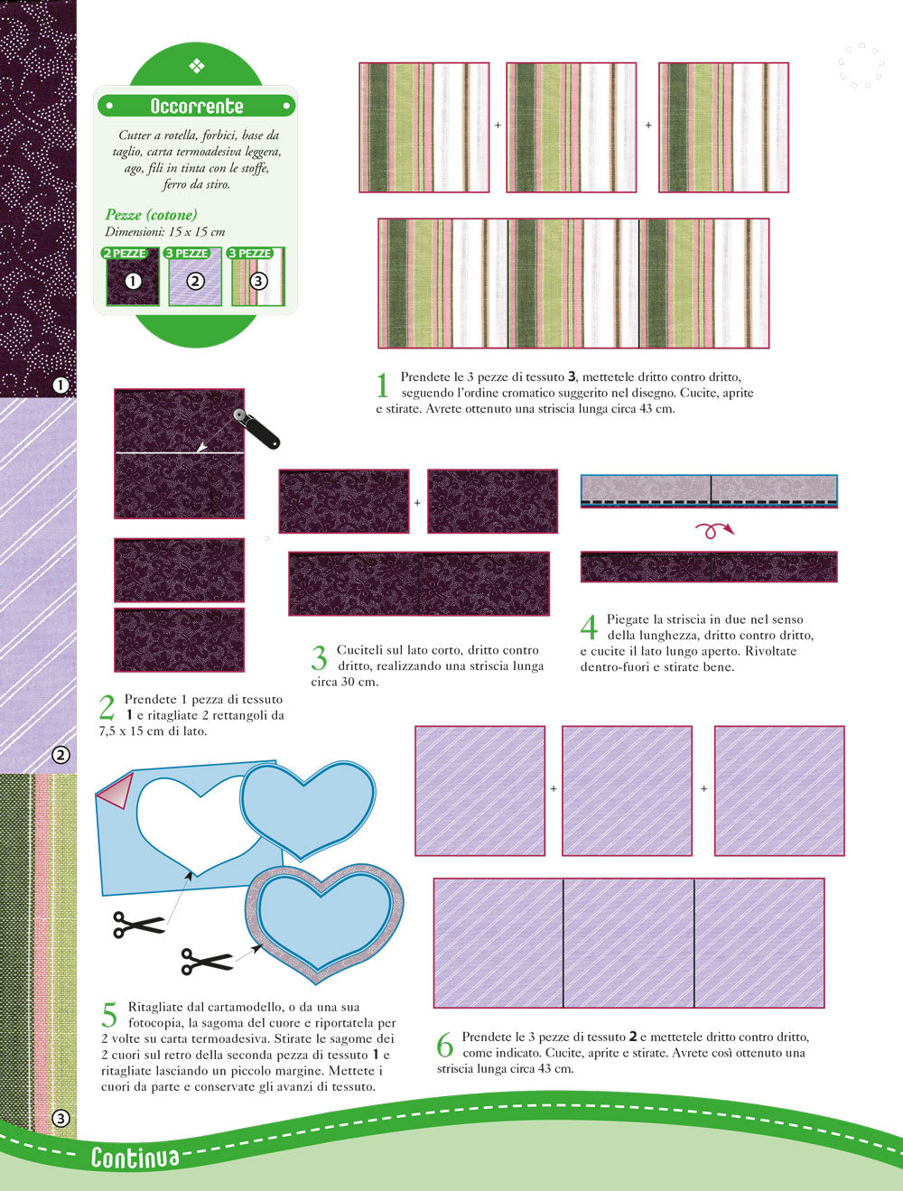 Pannello multitasca - schema cucito creativo