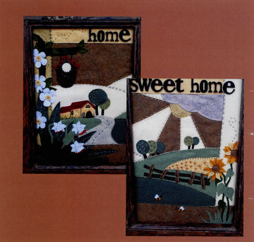 pannello home sweet home - schema cucito creativo