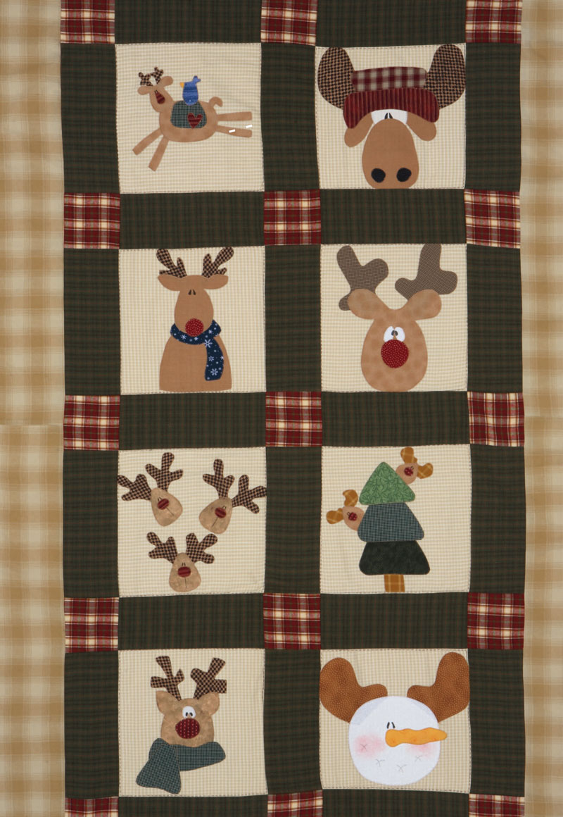 Quilt con le renne